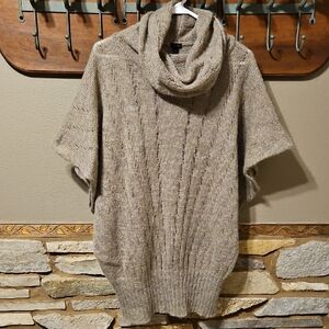 Tarnish Acrylic, Mohair, Wool Cowl Neck Sweater Size Large